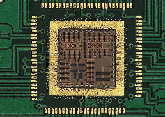 Die Gold Bonded to PCB